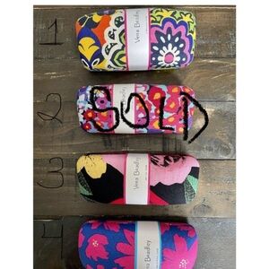 Vera Bradley Colorful Glasses Case Set